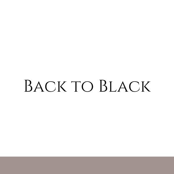 Back to Black inspired by Kilian (Unisex)