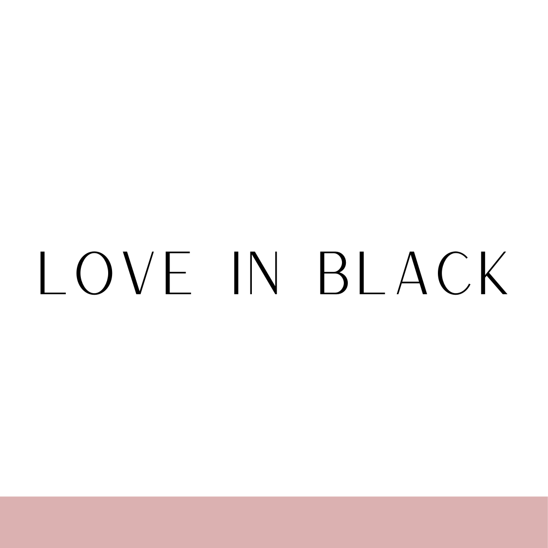 Love in black inspired by Creed (Ladies)