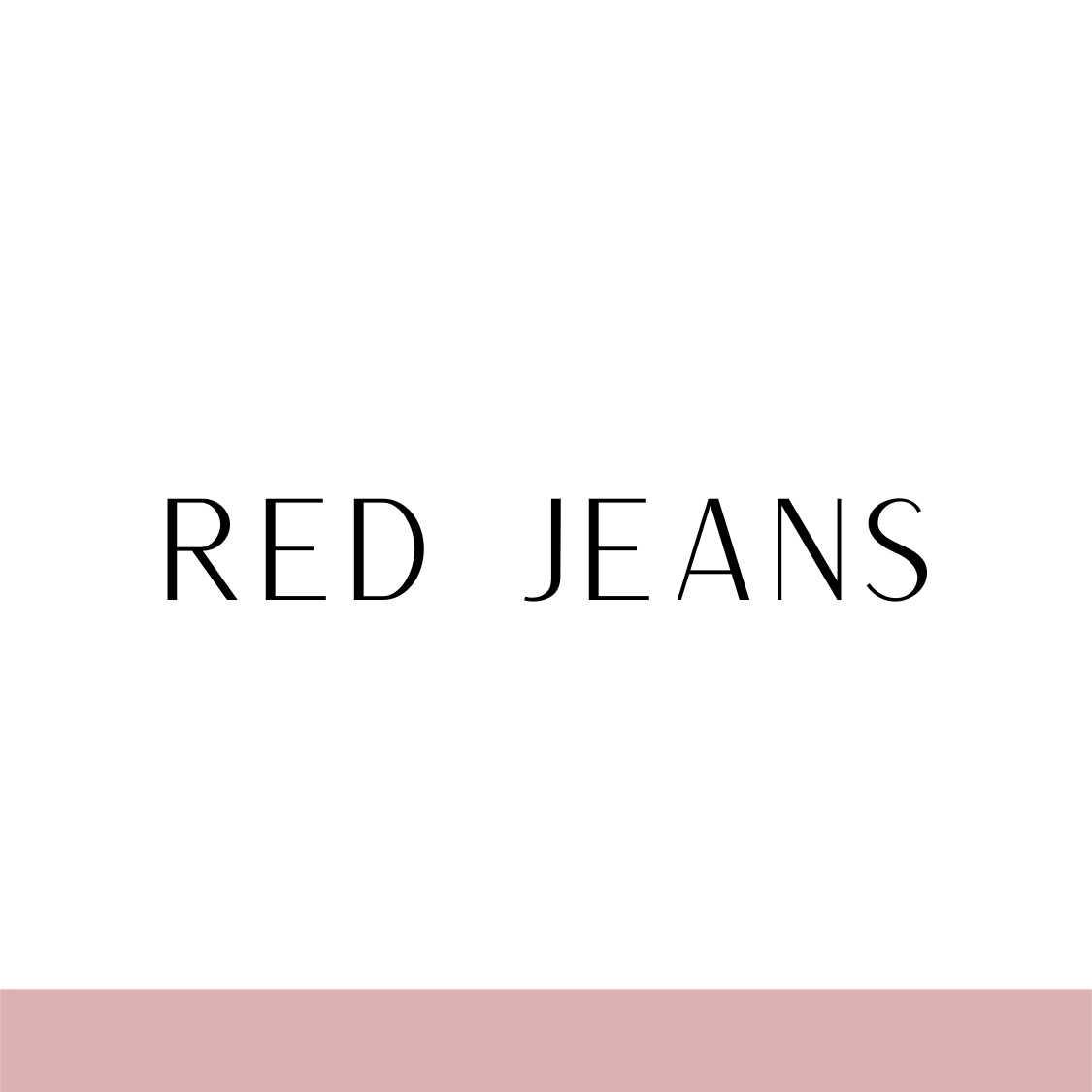 Red Jeans inspired by Versace (Ladies)