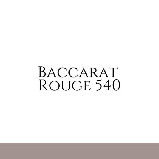 Baccarat Rouge 540 inspired by M.F.K (Unisex)