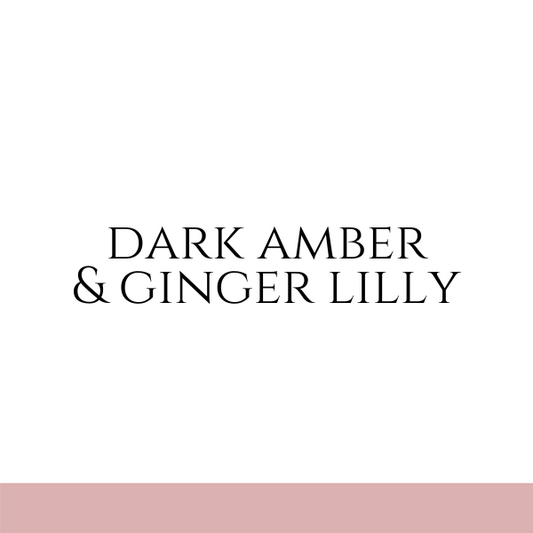 Dark Amber & Ginger Lily inspired by Jo Malone (Ladies)