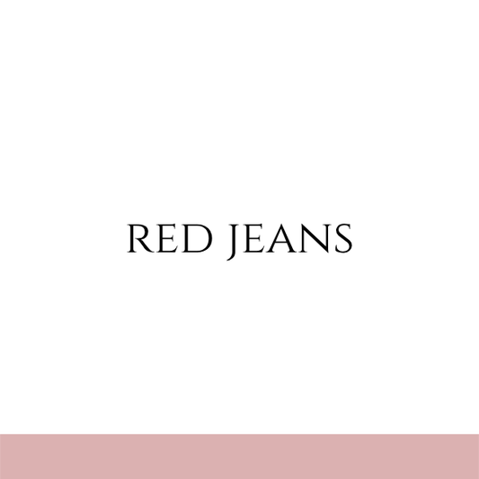 Red Jeans inspired by Versace (Ladies)